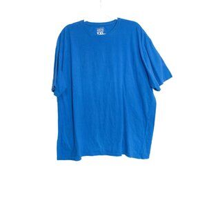 Goldtoe Mobility Stretch Tee Shirt XXL Blue Cotton Blend Unisex Comfortable Crew